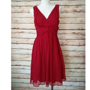 Donna Morgan Jessie Twist Chiffon Dress